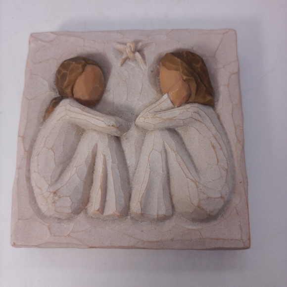 Willow Tree Friendship Keepsake Box 2003 #26602 Vintage - Picture 3 of 8